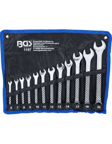 Set 12 buc chei combinate 6 - 22 mm, 12 piese