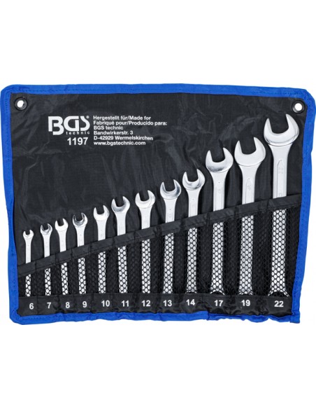 Set 12 buc chei combinate 6 - 22 mm, 12 piese