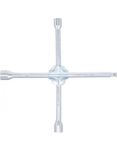 Cheie in cruce roti autoturisme cu patrat 1/2" ( 17 x 19 x 21)