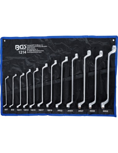 Set chei inelare duble,  cotite ,  6 x 7 - 30 x...