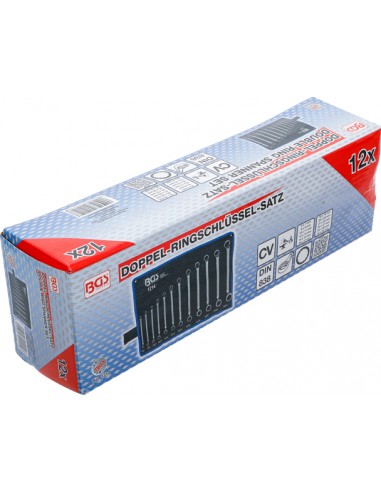 Set chei inelare duble,  cotite ,  6 x 7 - 30 x...