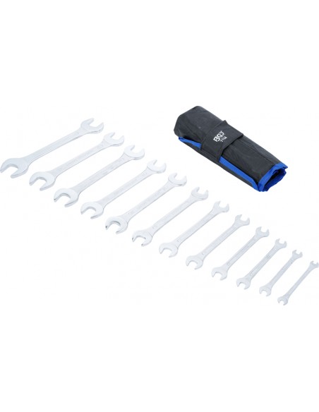 Set chei fixe duble (6 x 7 - 30 x 32 mm), 12 piese