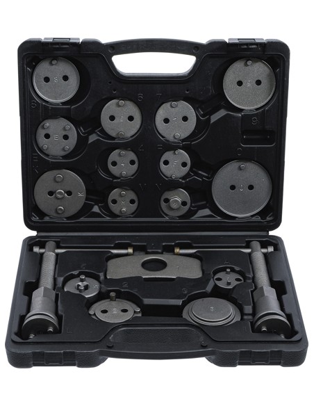 Trusa etriere,  resetare pistoane frana, 18 piese