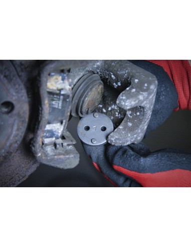 Trusa etriere,  resetare pistoane frana, 18 piese