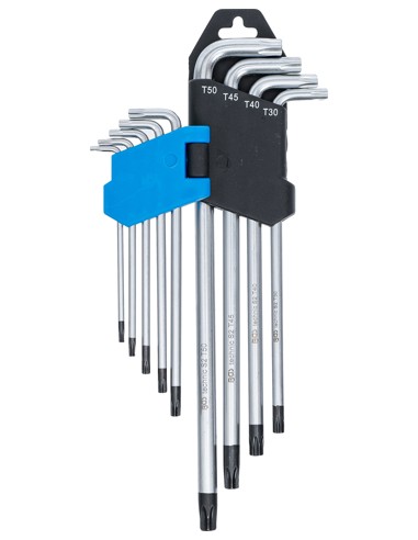 Trusa torx 9 buc lungi T 10 - 50 cu gaura