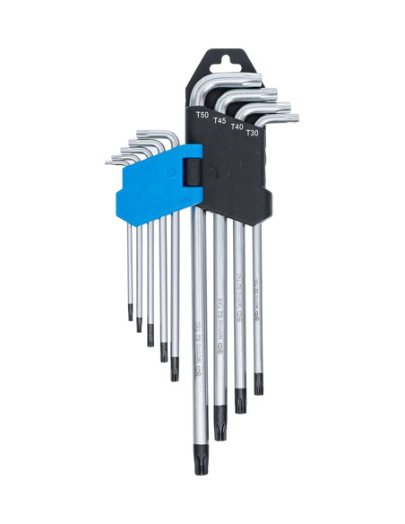 Trusa torx 9 buc lungi T 10 - 50 cu gaura