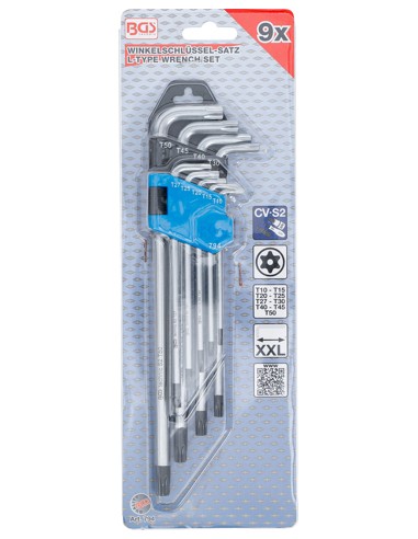 Trusa torx 9 buc lungi T 10 - 50 cu gaura