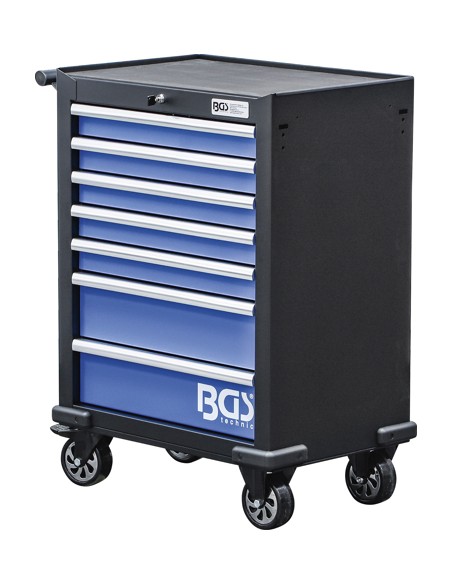 Dulap de scule pentru atelier cu 7 sertare echipat cu 263 piese