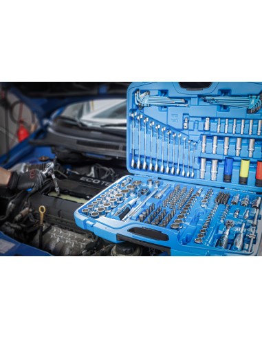 Trusa tubulare 1/2", 3/8" si 1/4" 218 BUC