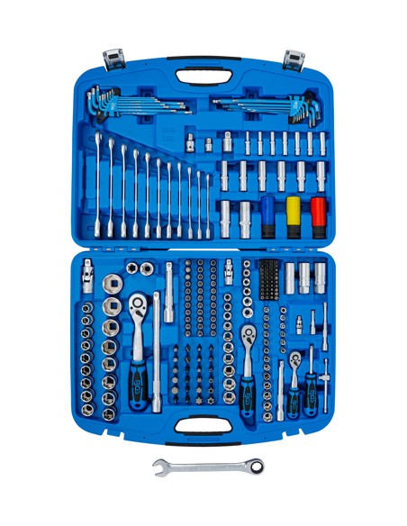 Trusa tubulare 1/2", 3/8" si 1/4" 218 BUC