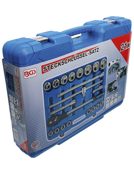 Trusa tubulare  3/4" 6 colturi  / 21 de piese