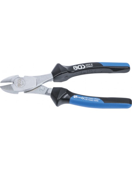 Cleste de forta cu taietura laterala, pentru coarda de pian de 200 mm