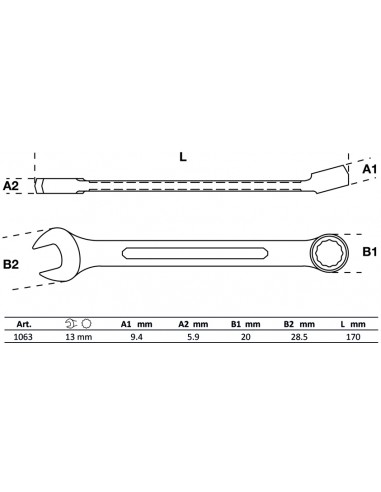 Cheie combinata 13 mm