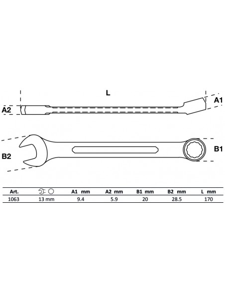 Cheie combinata 13 mm
