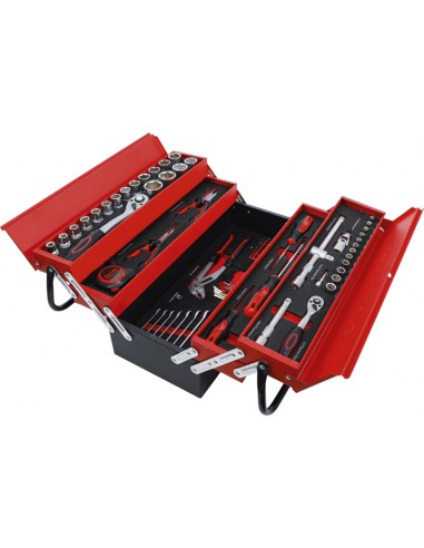 Cutie metalica echipata cu 86 piese