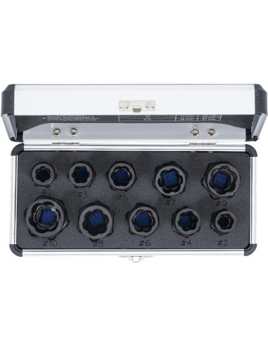 Set extractoare de suruburi rupte 10 mm (3/8")...