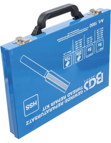 Set reparatie filete , M5 - M12 , 130 piese