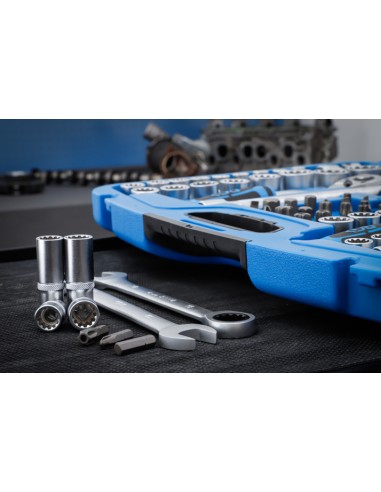 Trusa tubulare 1/2",3/8" si 1/4" 176 buc