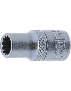 Cheie tubulara Gear Lock | 6,3 mm (1/4") | 6 mm