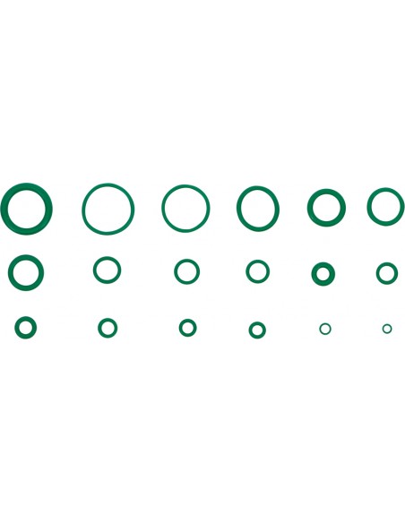 Set oringuri clima HNBR,  Ø 3 - 22 mm , 225 piese