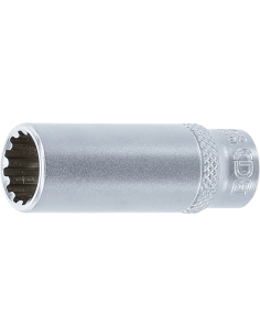 Cheie tubulara Gear Lock, lunga | 6,3 mm (1/4") | 12 mm 2