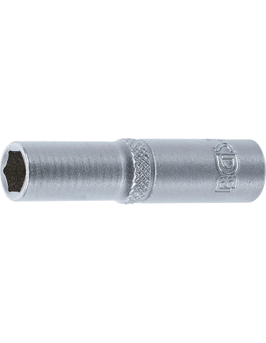Cheie tubulara 6 colturi, lunga | 6,3 mm (1/4")...