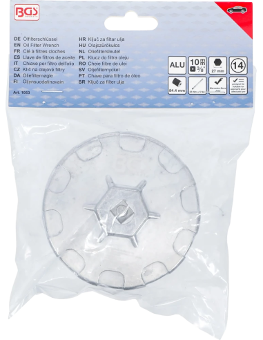 Cheie filtre de ulei | 14 laturi | Ø 84,4 mm |...