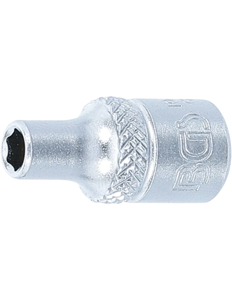 Cheie tubulara 6 colturi | 6,3 mm (1/4") | 5/32"