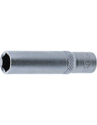 Cheie tubulara 6 colturi, lunga | 6,3 mm (1/4")...