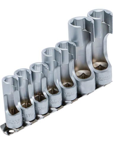 Set capete chei tubulare speciale, cu fanta |...